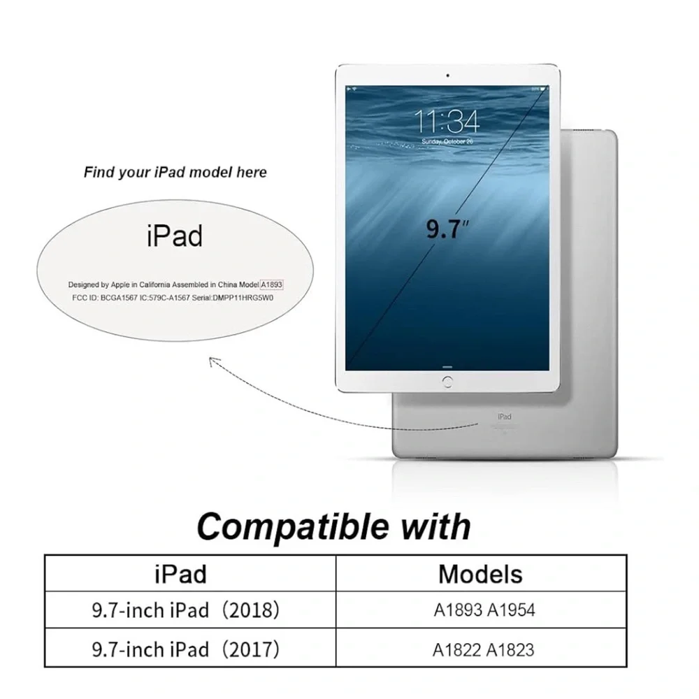 Tempered Glass Screen Protector and Protective Case - I PAD 10 NWT